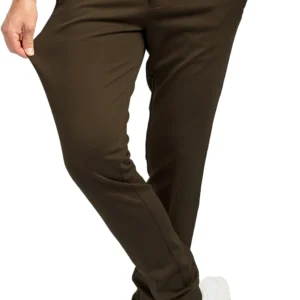 Men Casual Trousers - Olive