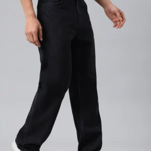 Men Regular Fit Jeans - Black