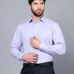 Men Formal Shirt - Lavender