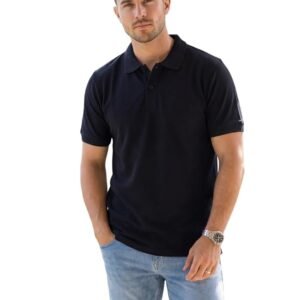 Men's Black Polo T-Shirt